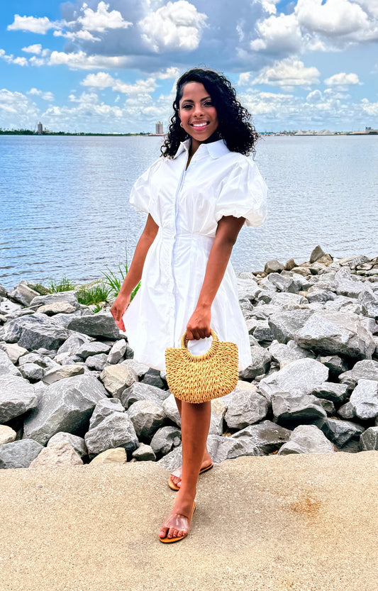 THE BENTLEY BUTTON DOWN DRESS