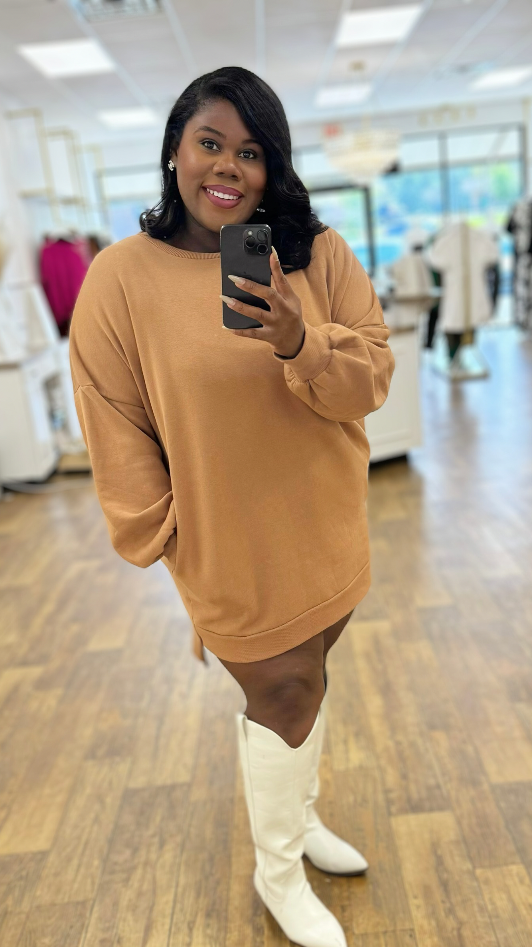 Curve Oversized Sweatshirt